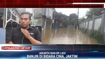 Bidara Cina Terendam Banjir Setinggi 1,5 Meter