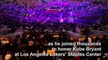 Thousands attend LA memorial for Kobe Bryant and daughter