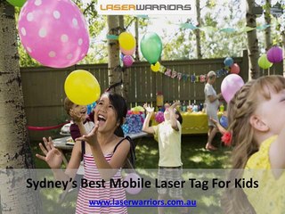 Sydney’s Best Mobile Laser Tag For Kids