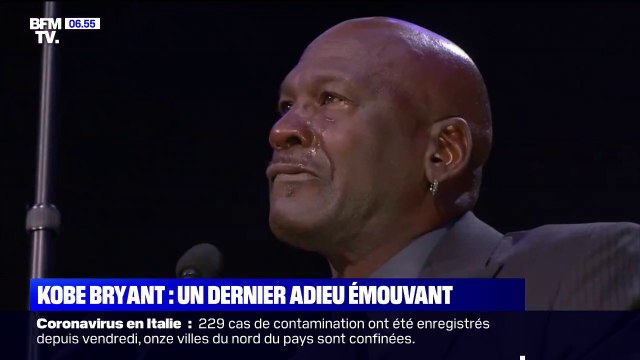 Les larmes de Michael Jordan, le Halo de Beyoncé: les images de l'ultime hommage à Kobe Bryant à Los Angeles