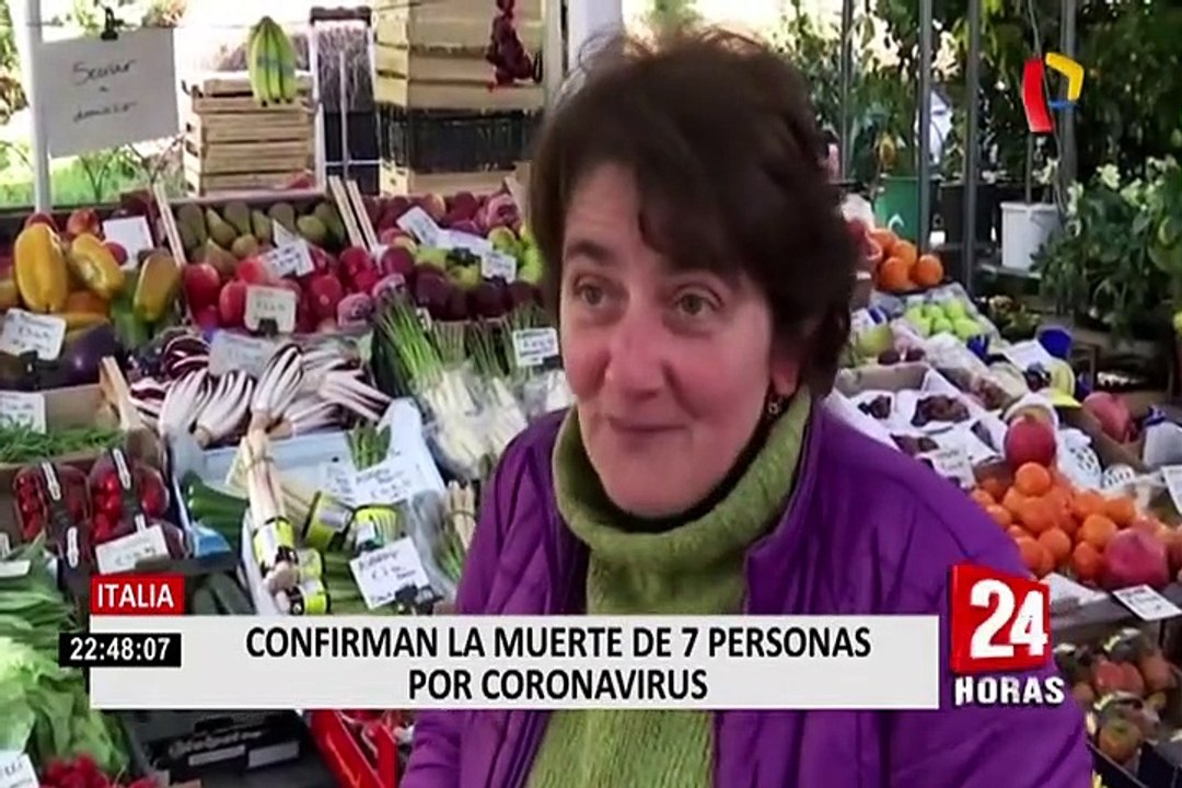 Coronavirus en Italia deja hasta el momento 7 muertos