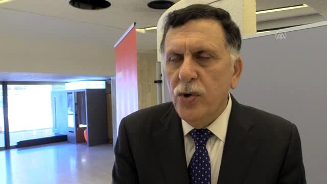 Libya Ulusal Mutabakat Hükümeti Başbakanı Fayiz es-Serrac, AA'ya konuştu