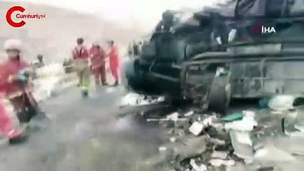 Peru’da iki otobüs çarpıştı