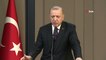 Cumhurbaşkanı Erdoğan: 'Yol haritası ile ifademiz şu anda malum Türkiye-Rusya arasında İdlib ve Libya'da yaşanan bir süreç var. Libya ayağında da yine Rusya ile görüşmelerimiz var'