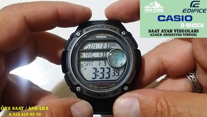 CASIO AE-3000 ÖZELLİKLERİ VE AYARI