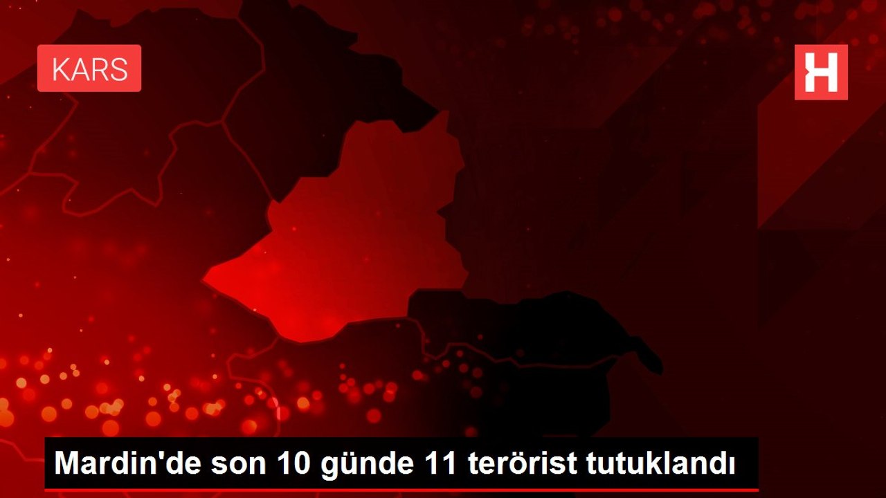Mardin'de 2 terörist daha teslim oldu! Son 10 günde yakalanan terörist sayısı 11'e yükseldi