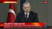Erdoğan'dan Fox muhabirine: Fox, önce gazete olsun, medya olsun, yalan haber üretmeyi bırakın