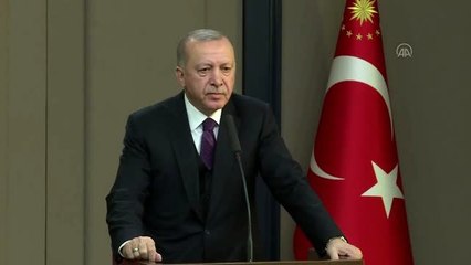 Cumhurbaşkanı Erdoğan: "(Yeni tip koronavirüs salgını) Şu ana kadar biz bütün tedbirlerimizi aldık"