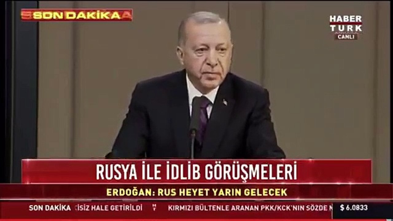 Erdoğan mavi ekran verdi