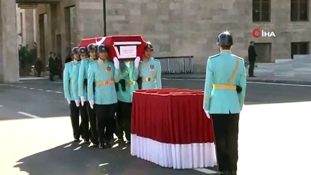 21. Dönem Çankırı Milletvekili İrfan Keleş için TBMM’de tören düzenlendi