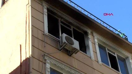 Eminönü'nde otelde yangın