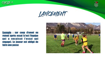 Règlement Scratch Rugby (Écol'Ovale, cycle 4)