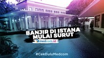 Sempat Terendam, Banjir di Istana Kepresidenan Surut