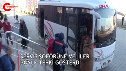 Skandal olay! Servis şoförüne velilerden büyük tepki