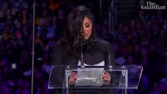 Kobe Bryant memorial_ Vanessa Bryant and Michael Jordan pay emotional tribute