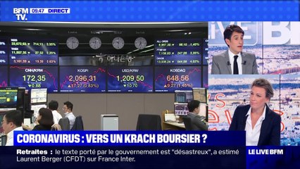 Coronavirus : vers un krach boursier ? - 25/02
