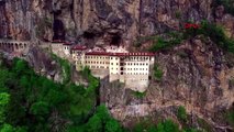 Trabzon sümela manastırı'na teleferik projesinde sona gelindi