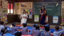 Melania Trump interacts with school children! | Donald Trump | Melania Trump | Oneindia Kannada