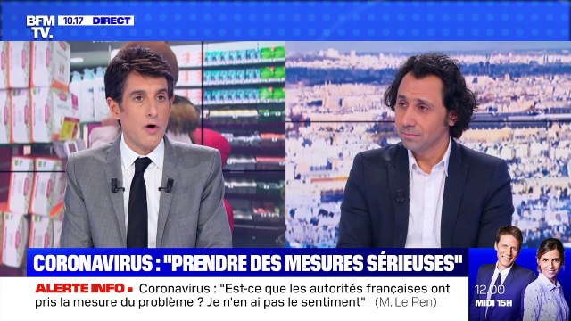 Coronavirus: prendre des mesures sérieuses - 25/02