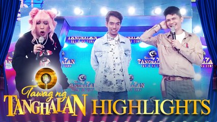 Vice asks for a replay of Vhong's exaggerated reaction | Tawag ng Tanghalan