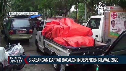 3 Pasangan Daftar Bacalon Independen Pilwali Surabaya 2020