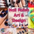 Nail polish art and design || Beautiful nail art design and trends