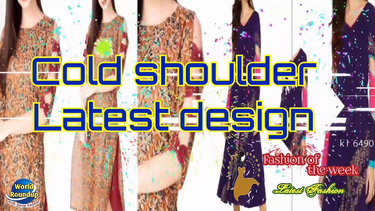 Cold shoulder latest design
