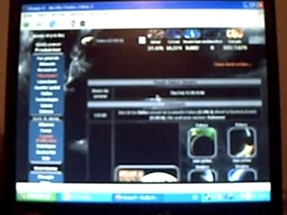 probleme message sur ogame ...