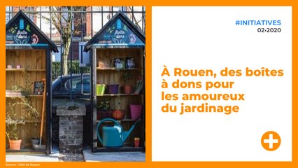 À Rouen, des boîtes à dons pour les amoureux du jardinage