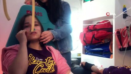 Silifke'de 17 öğrenci böcek ilacından etkilenerek hastaneye kaldırıldı