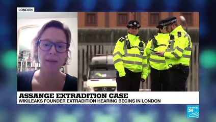 Dr. Anna Bradshaw comments on Assange's extradition case on France 24