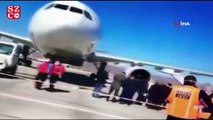 Tahran - İstanbul seferini yapan yolcu uçağı, 'Korona virüs' şüphesiyle Ankara Esenboğa Havaalanı'na acil iniş yaptı.