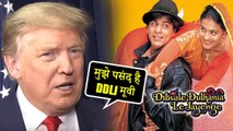 Donald Trump Praises Shahrukh-Kajol’s Dilwale Dulhania Le Jayenge