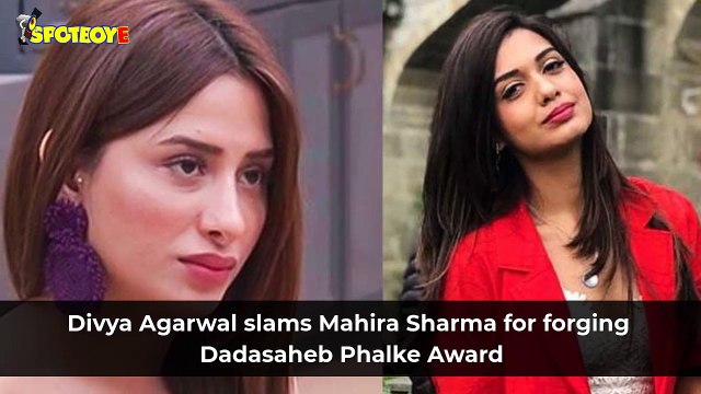 Ragini MMS Returns Star Divya Agarwal Slams Mahira Sharma For Forging Dada Saheb Phalke Award; Says It's A 'Disgrace'