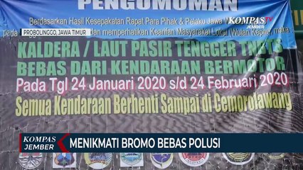 Menikmati Wisata Alam Gunung Bromo di Saat Bebas Polusi