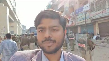 Maujpur, where a hospital was attacked as rioters ran amok