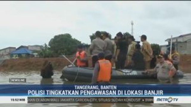 Kapolda Metro Jaya Tinjau Lokasi Banjir di Perumahan Garden City Tangerang