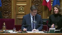 Vin et taxes américaines: le sénateur Roland interroge Didier Guillaume le ministre de l'agriculture dans le cadre du débat sur la politique agricole