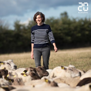 «Etre une femme, ce n'était pas un handicap» raconte Stéphanie Maubé, Parisienne devenue bergère