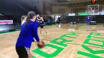 Basket-Ball - Basketball team acing back to back half court shots | South Dakota state women’s basketball team NBA