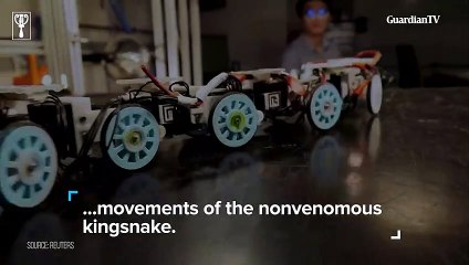 Robotic snake designed for search and rescue in disaster response