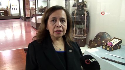 Sultan 2. Abdülhamid’e hediye edilen Japon zırh takımı sergilenmeye başlandı