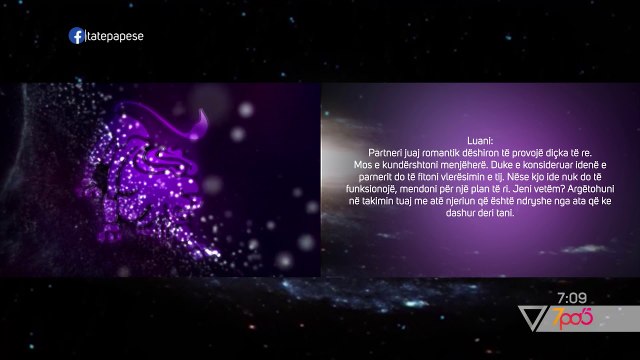 7pa5 - Horoskopi sot - 25 Shkurt 2020 - Show - Vizion Plus