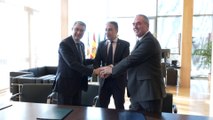 Firma del protocolo de ampliación de la casa natal de Blas Infante