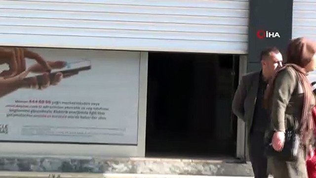 Mardin’de hırsızlar duvarı delip DEDAŞ binasına girdi