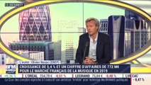 Olivier Nusse (SNEP) : Croissance de 5,4% et un chiffre d'affaires de 772 millions d'euros pour le marché français de la musique en 2019 - 25/02