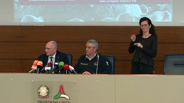 CORONAVIRUS, CAPO DIPARTIMENTO BORRELLI IN CONFERENZA STAMPA DALLA SEDE PROTEZIONE CIVILE
