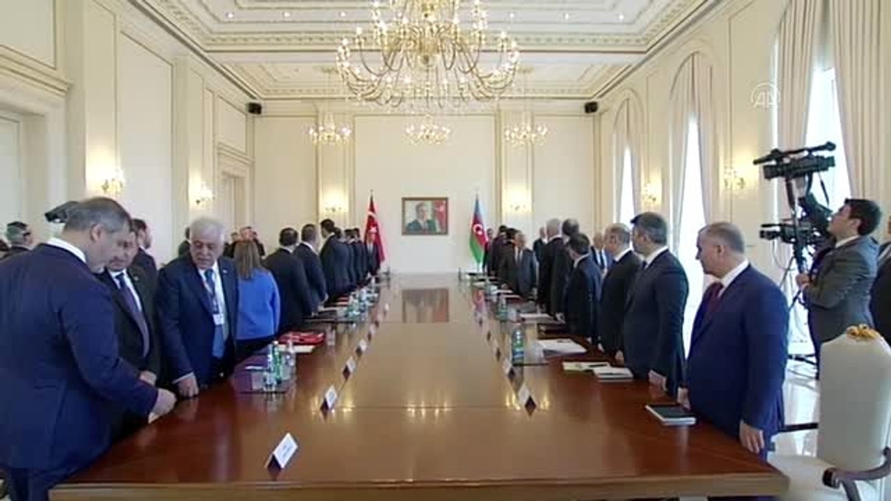 Türkiye-Azerbaycan Yüksek Düzeyli Stratejik İşbirliği Konseyi - BAKÜ