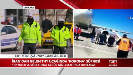 İran'dan Gelen THY Uçağı 'Korona' Şüphesiyle Acil İniş Yaptı
