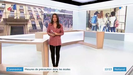 Covid-19 : mesures de précaution dans les écoles en France